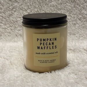 Pumpkin Pecan Waffles single wick candle